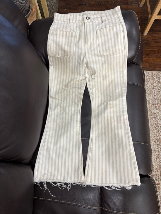 Frame Denim Denim - Frame Le Bardot Cropped Flared jeans